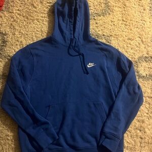 Blue Nike Sportswear Club Fleece Hoodie
